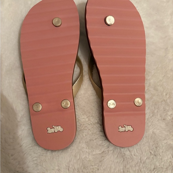 Coach Flip Flops - Picture 2 of 3